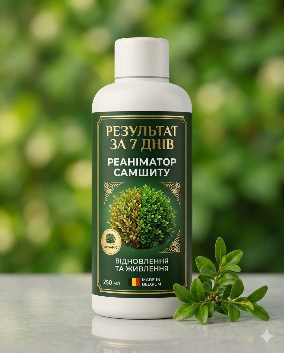 1 пляшка реаніматора самшиту