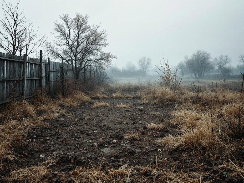 Порожня ділянка без квітів