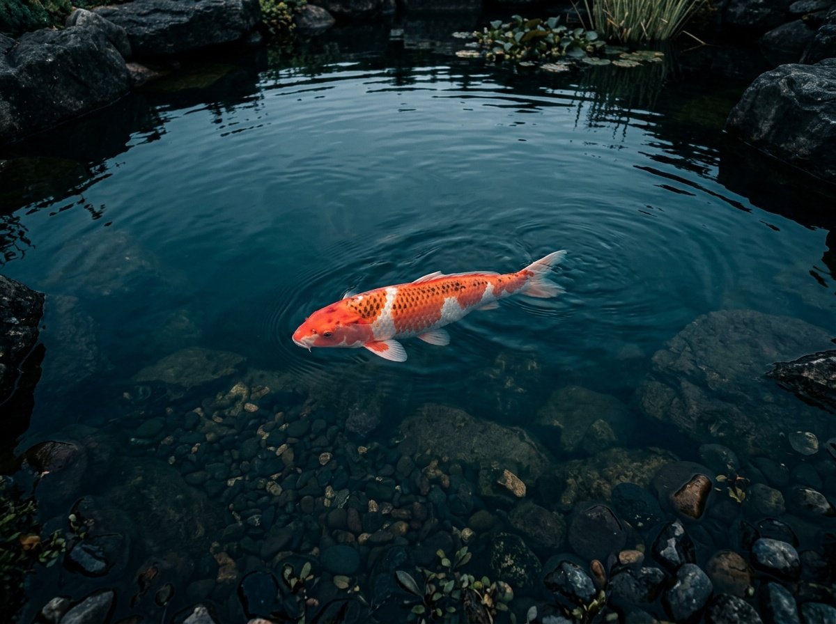 Короп у прозорій воді